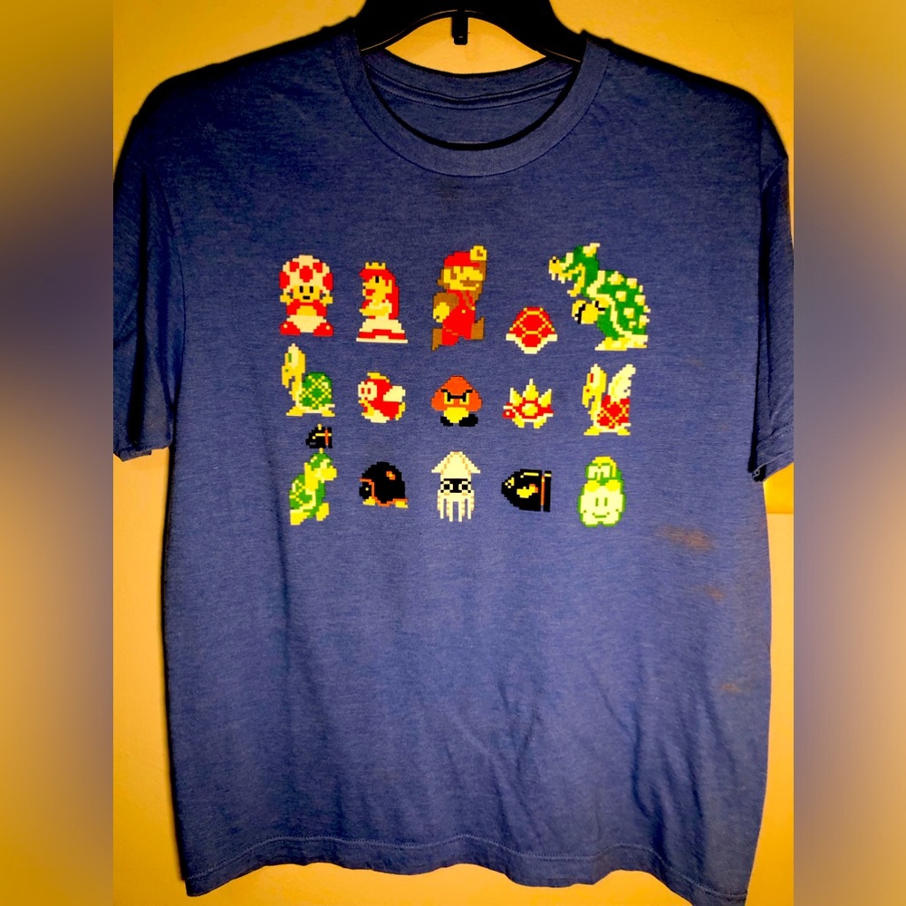 Large Mario Brothers T-Shirt